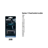 Braun Series 1 Electric Shaver Replacement Foil & Cutter 10B/20B