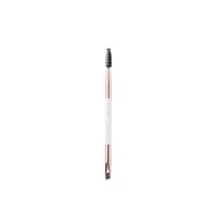 Brushworks Double Ended Brow Brush White & Gold