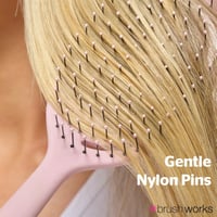 Brushworks Ευέλικτη Οβάλ Βούρτσα Ξεμπερδέματος