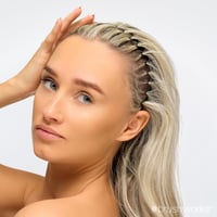 Brushworks Flexi Zig Zag Headbands x3
