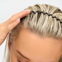 Brushworks Flexi Zig Zag Headbands x3