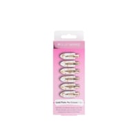 Brushworks Gold Flake No Crease Hair Clips x6