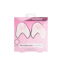 Brushworks Microfibre Hair Wrap Duo x2