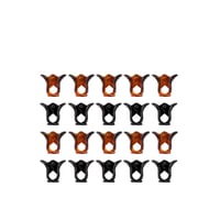 Brushworks Mini Claw Clips x20