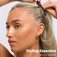 Brushworks No Crease Sectioning Hair Clips x6