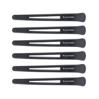 Brushworks No Crease Sectioning Hair Clips x6