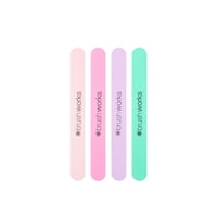 Brushworks Nail Files Pastel x4