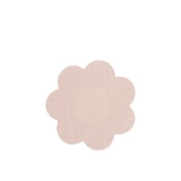 Brushworks Petal Nipple Covers Nude Satin x4 Pairs