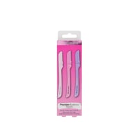 Brushworks Precision Eyebrow Razors x3