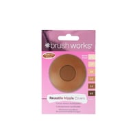 Brushworks Reusable Silicone Nipple Covers x1 Pair