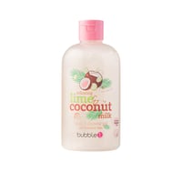 Bubble T Relaxing Lime & Coconut Milk Bath & Shower Gel 500ml