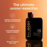 Bali Body Cacao Tanning Oil SPF15 100ml