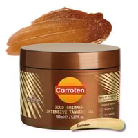 Carroten Gold Shimmer Intensive Tanning Gel 150ml (5.07floz)