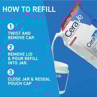 CeraVe Moisturizing Cream Dry to Very Dry Skin Eco-Refill 454g