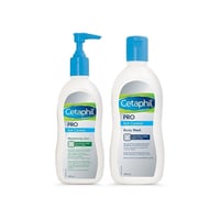 Cetaphil Pro Itch Control Body Wash 295ml + Moisturizing Lotion 295ml