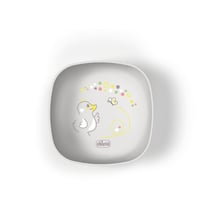 Chicco Bowl with Lid 6m+ Grey