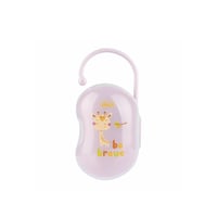Chicco Easy Box BPA-Free Plastic Double Pacifier Holder 0m+ Pink