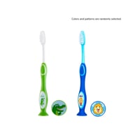 Chicco Milk Teeth Toothbrush 3-6 Years Green/Blue x1