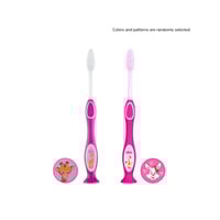 Chicco Milk Teeth Toothbrush 3-6 Years Pink/Purple x1
