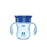 Chicco Mix & Match Perfect Cup Their First Glass 12m+ Blue 200ml