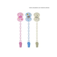 Chicco Pacifier Easy Clip 0m+ Pink/Blue/Green x1