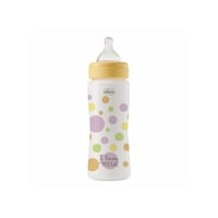 Chicco Perfect Easy Fast Flow BPA-Free Plastic Bottle 4m+ Yellow 330ml