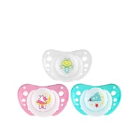 Chicco Physio Air Glow in the Dark Pacifier 16-36m x2