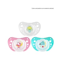 Chicco Physio Air Glow in the Dark Pacifier 16-36m x2