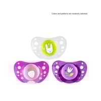Chicco Physio Air Pacifier 16-36m Green/Pink/Purple x2