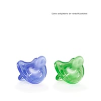Chicco Physio Soft Silicone Pacifier 0-6m Green/Purple x1