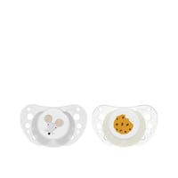 Chicco PhysioForma Air Silicone لهاية 16-36m White/Transparent x2