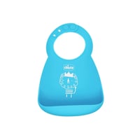 Chicco Take Eat Easy Silicone Roll Bib 6m+