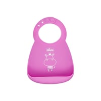 Chicco Take Eat Easy Silicone Roll Bib 6m+