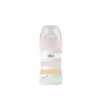 Chicco Well-Being Colors BPA-Free Plastic Bottle 0m+ White 150ml