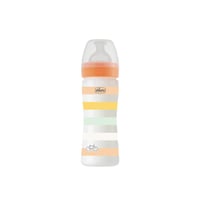 Chicco Well-Being Colors BPA-Free Plastic Bottle 2m+ Orange 250ml