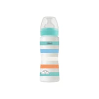 Chicco Well-Being Colors BPA-Free Plastic Bottle 4m+ Green 330ml
