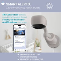 Chicco Wi-Fi-kamera med smart AI-intercom