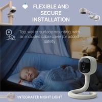 Chicco Wi-Fi-kamera med smart AI-intercom