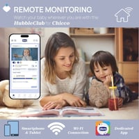 Chicco Wi-Fi-kamera med smart AI-intercom