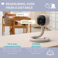 Chicco Wi-Fi-kamera med smart AI-intercom