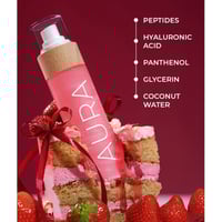 COCOSOLIS Aura Peptide Shimmer Spray Pink 100ml (3.38floz)