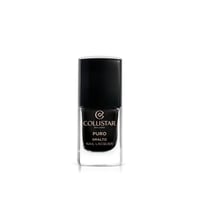 Collistar Puro Long-Lasting Nail Lacquer 313 Nero Intenso 10ml
