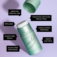 UpCircle Refillable Deodorant Fresh Citrus 41g