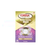 Corega Power Max Total Action Cleaning Tablets x36