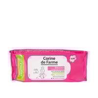 Corine de Farme Soft Intimate Wipes with Almond Flower x20
