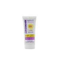 Covermark Rayblock Face Plus Tinted Cream Dry/Sensitive 2-In-1 Sunscreen SPF30 Soft Brown 50ml