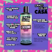 Crazy Color Extend Color Safe Shampoo 250ml (8.45floz)