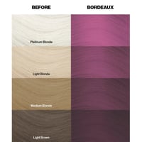 Crazy Color Semi-Permanent Hair Color Cream 51 Bordeaux 100ml