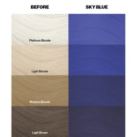 Crazy Color Semi-Permanent Hair Color Cream 59 Sky Blue 100ml