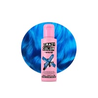 Crazy Color Semi-Permanent Hair Color Cream 59 Sky Blue 100ml